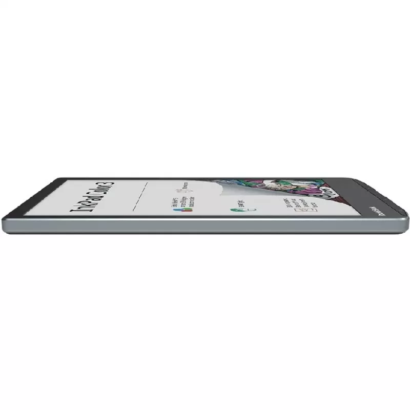 PocketBook InkPad Color 3 Stormy Sea. Display-Diagonale: 19,8 cm (7,8 inch), Technologie: E Ink. Unterstützte Dokumentformate: ACSM, AZW, AZW3, CBR, CBZ, CHM, DOC,