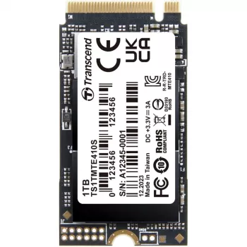 SSD-Festplatte Transcend 1 TB M.2 PCI Express 4.0 NVMe 3D NAND TS1TMTE410S