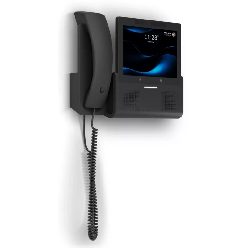 IP-Telefon UBIQUITI G3 Touch Wall — 7 Zoll 1280×800 Display, 32 GB Speicher, 5 MP Kamera, Gigabit Ethernet, Wi‑Fi (802.11a/b/g/n/ac), schwarz