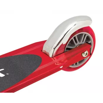Tretroller Razor S Kids — Metallrahmen, für Kinder ab 5 Jahren, Schwarz/Rot, 2,43 kg, Maße 595×155×115 mm
