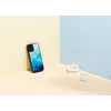 iKins Schutzhülle für Apple iPhone 12 mini — blauer See mit schwarzen Akzenten