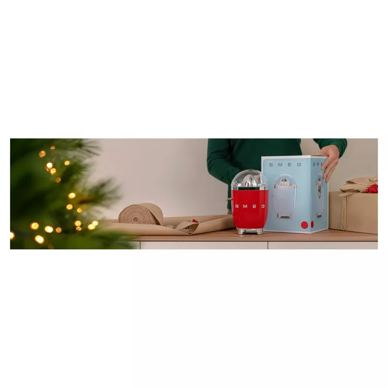 Elektrische Zitruspresse Smeg CJF11RDEU 70 W Rot Edelstahl