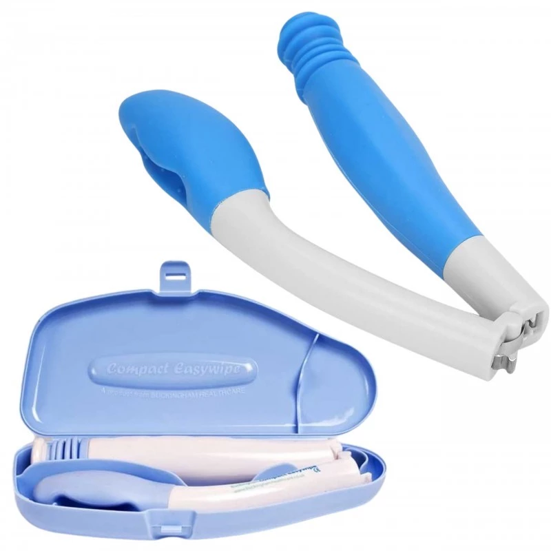 Tragbares Intimhygienegerät SUNDO 60336 Easywipe — 410 mm, weiß, faltbares persönliches Reinigungsinstrument