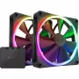 Fan NZXT F140 RGB DUO 14 cm Schwarz 500-1800 RPM 2 pcs