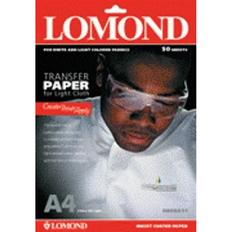 Lomond Thermotransfer-Tintenstrahlpapier A4, 10 Blatt, für helle Stoffe