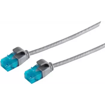 Netzwerkkabel S/CONN 08-22010 Grau 0,5 m Cat6 U/UTP