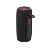 Tragbarer Stereo-Lautsprecher TRACER Stripe Schwarz — 10 W RMS, Bluetooth/kabelgebunden, USB-A & USB-C, MicroSD, integrierter Akku (bis zu 5 h)