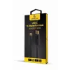 USB-Grafikadapter Gembird A-CM-DPM-01 mit USB-C, unterstützt bis zu 3840×2160, USB 2.0 / 3.2 Gen 2, schwarz, 2 m Kabel