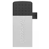Transcend JetFlash Mobile 380 - USB-Flash-Laufwerk - 16 GB - USB 2.0 - Silber (TS16GJF380S)