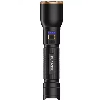 Taschenlampe Duracell DF3000R, schwarz
