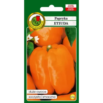 Gemüsesamen Seklos LT Papryka Etiuda — Süßpaprikasamen-Packung 0,5 g