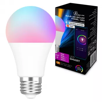 Extralink Smartlife LED Glühbirne, E27 A60, 2700-6500 K, WLAN, 220–240 V