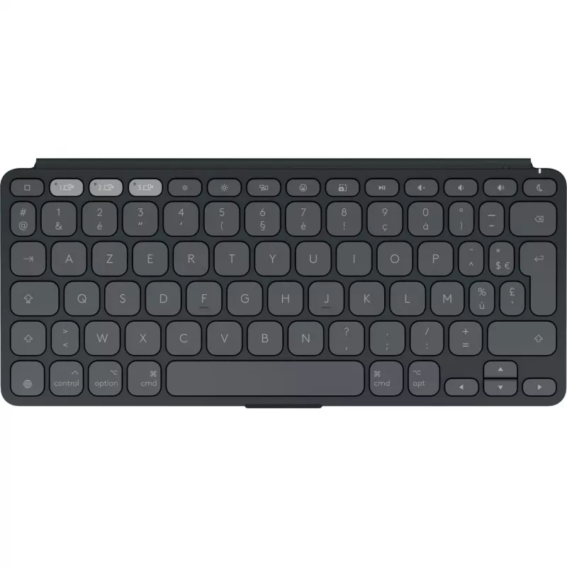 Logitech Keys-To-Go 2 Tastatur Universal Bluetooth AZERTY Französisch Graphite
