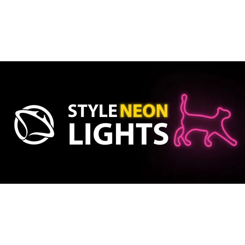 Dekorative Neon-LED-Leuchte MANTA SNL70PK Style Neon Lights CAT 2 Pink (Modell SNL70PK)