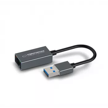 Esperanza ENA101 Ethernet 1000 Mbit/s Adapter USB 3.0-RJ45