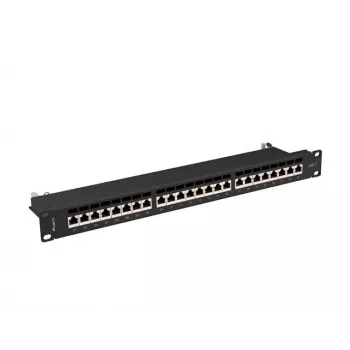 Patchpanel 1U Lanberg PPS7-1024-B
