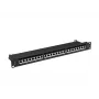 Patchpanel 1U Lanberg PPS7-1024-B