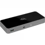 Thunderbolt 5 Hub, Dockingstation Grau/Schwarz, Thunderbolt 5, USB-A