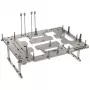 Benchtable-Gehäuse Streacom BC1 V2 – offenes Test-/Bench-Chassis, titan