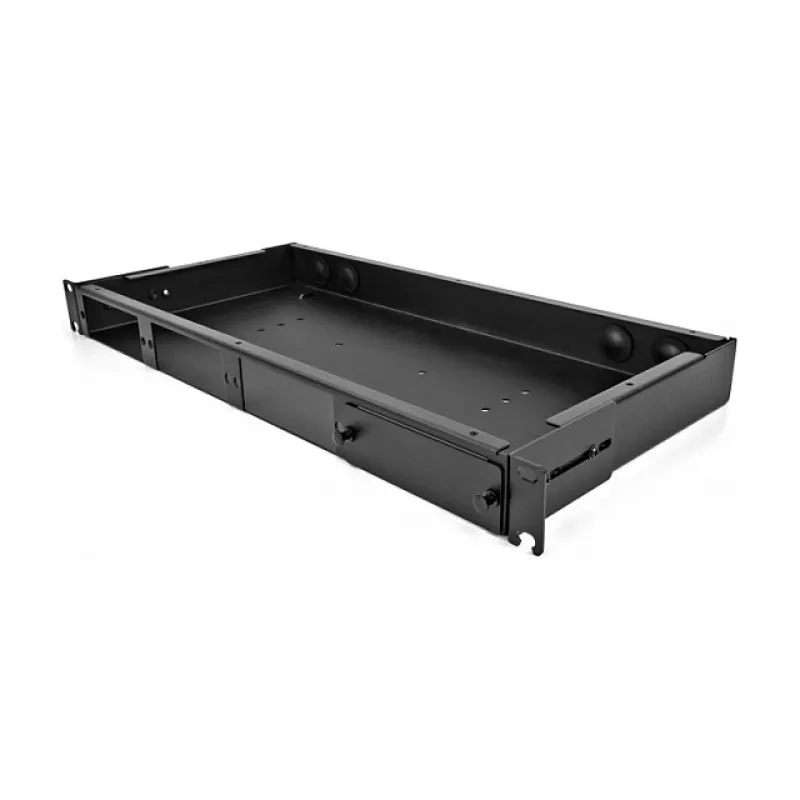 DeLOCK Glasfaser-Blindabdeckung schwarz 109 mm Metall