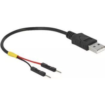 USB-Kabel DeLOCK 85400 0,1 m USB A Schwarz
