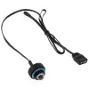 XSPC ARGB LED Verschlussstopfen, G1/4, 5V 3Pin - Schwarz
