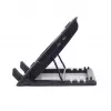 Laptop-Kühlpad Gembird NBS-1F17T-01, für Bildschirme bis 17 Zoll, 1×15 cm Lüfter, USB 2.0, 370×265×33 mm, 350 mA, schwarz