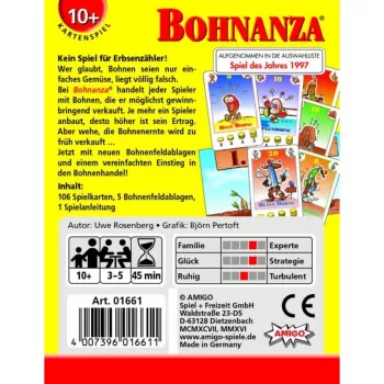 Bohnanza, Kartenspiel