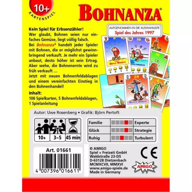 Bohnanza, Kartenspiel