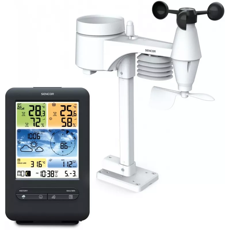 SENCOR Ladestation Pogodowa SWS 9898
