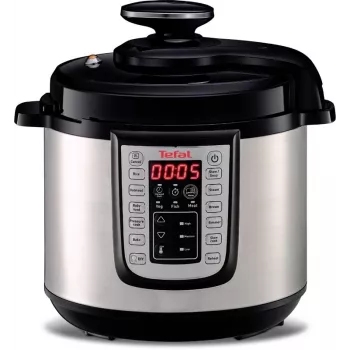 Tefal CY505EE0 Multikocher 3,8 l Schwarz, Silber