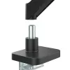 Maclean 2 Monitorhalterung, Gasdruckfeder, 17-32, 2-10 kg, Schwarz, MC-134