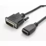 Kabeladapter DVI M - HDMI F VALUE 12.99.3116 Schwarz