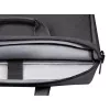 Laptoptasche DEFENDER FIRM 26123 für 15,6-Zoll-Laptops, Polyurethan, schwarz, Toploader, abnehmbarer Schultergurt
