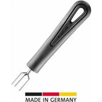 Kartoffelschälgabel Westmark Gentle schwarz Modell 28142270, Edelstahlzinken, Kunststoffgriff