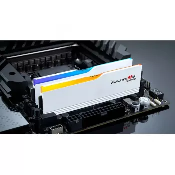DIMM 64 GB DDR5-6000 (2x 32 GB) Dual-Kit, Arbeitsspeicher Weiß, F5-6000J3040G32GX2-RM5NRW, Ripjaws M5 Neo, AMD EXPO