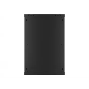 Wandmontierbarer Rack-Schrank LANBERG WF01-6618-10B, 18U, 600×600×907 mm, schwarz, 60 kg
