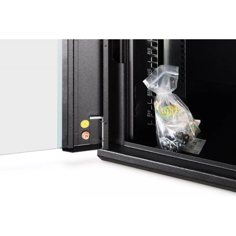 Wandmontierter Schaltschrank DIGITUS Dynamic-N 9U, 600x450 mm (BxT), IP20, Schlüsselschloss, unmontiert