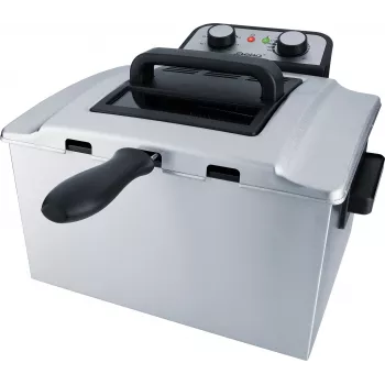 Fritteuse Steba DF 300 Double 5 L 3000 W Schwarz Edelstahl