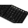 Tastatur IBOX AURORA K-6 — Full-Size QWERTY, RF Wireless + Bluetooth, RGB-Hintergrundbeleuchtung, mechanische Low-Profile-Tasten, Schwarz