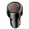 Baseus CCMLC20A-01 Auto-USB-Schnellladegerät — für Smartphones, Eingang 12–24 V, Ausgang bis 20 V, Schwarz