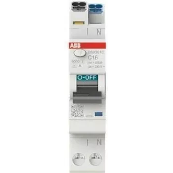 ABB RCBO-Schalter DSX301CA-C16/0.03 1 TE 6kA1P+N AC16 30mA (2CSR255165R1164)
