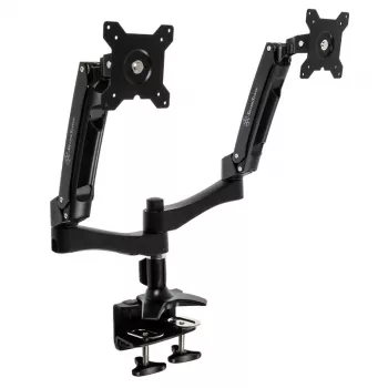 SilverStone SST-ARM22BC Dual Monitor Mount - schwarz