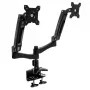 SilverStone SST-ARM22BC Dual Monitor Mount - schwarz