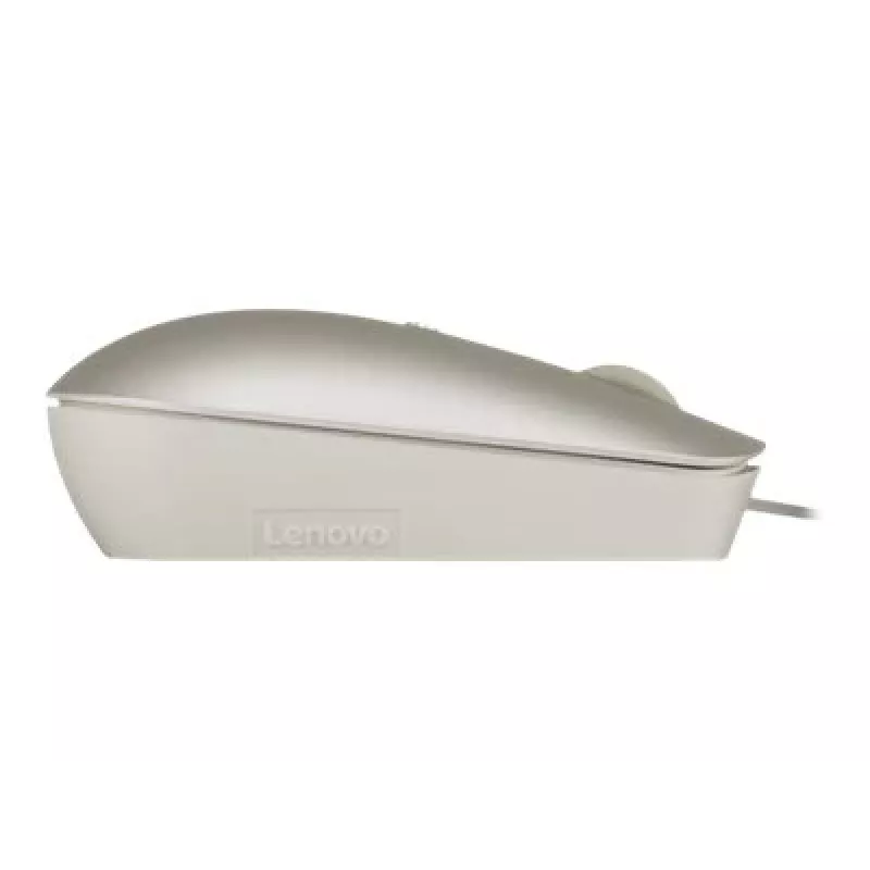 Kabelgebundene Büromaus Lenovo 540 beidhändig USB Type-C Optisch 2400 DPI Sand