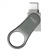USB-Stick Silicon Power C80 128GB USB 3.2 Gen 1 (Typ-A / Typ-C) Titan