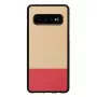 Smartphone-Hülle man and wood für Galaxy S10 — miss match schwarz