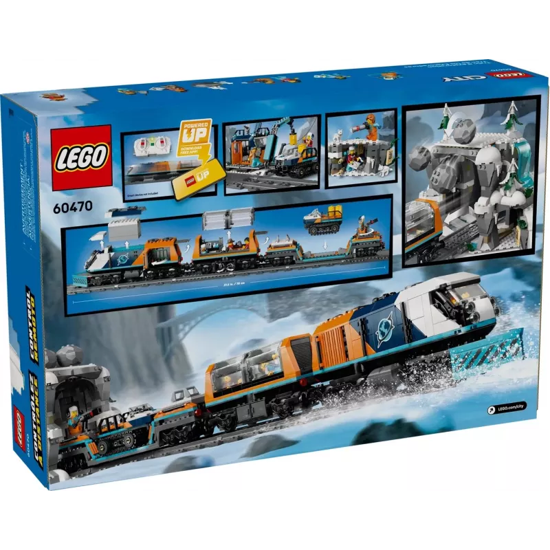 LEGO CITY 60470 Entdecker Polar-Express-Arktiszug