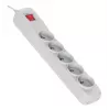Activejet graue Steckdosenleiste mit Kabel ACJ COMBO 5G/5M/BEZP. AUT/S