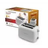Esperanza EKT002 Ciabatta Toaster, 2 Schlitze, 600 W, Weiß